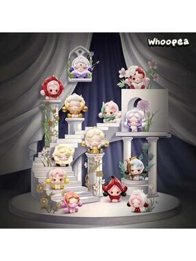 POP MART Skullpanda Pop Beans Petals in Four Acts Full Set Case Figures